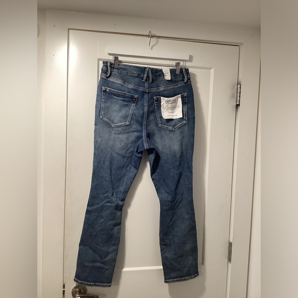 NWT Good American Size 12/31 Good Legs Stovepipe Jeans‎ - Picture 3 of 7